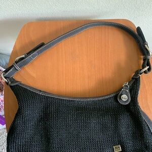 The Sak Black Crochet Bag Shoulder Bag